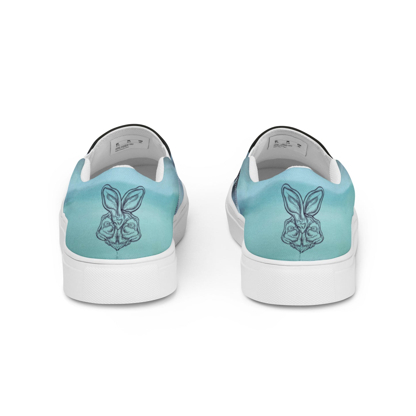 Men’s slip-on canvas shoes- "Whale Shark"