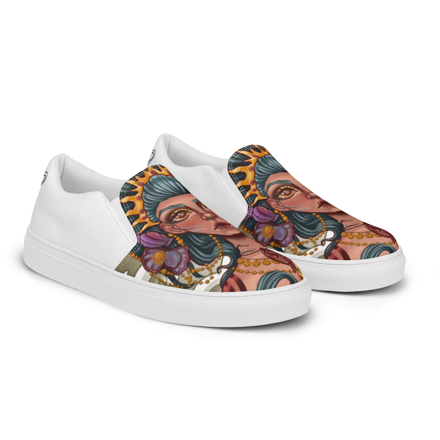 Men’s slip-on canvas shoes - "Ocean Queen"