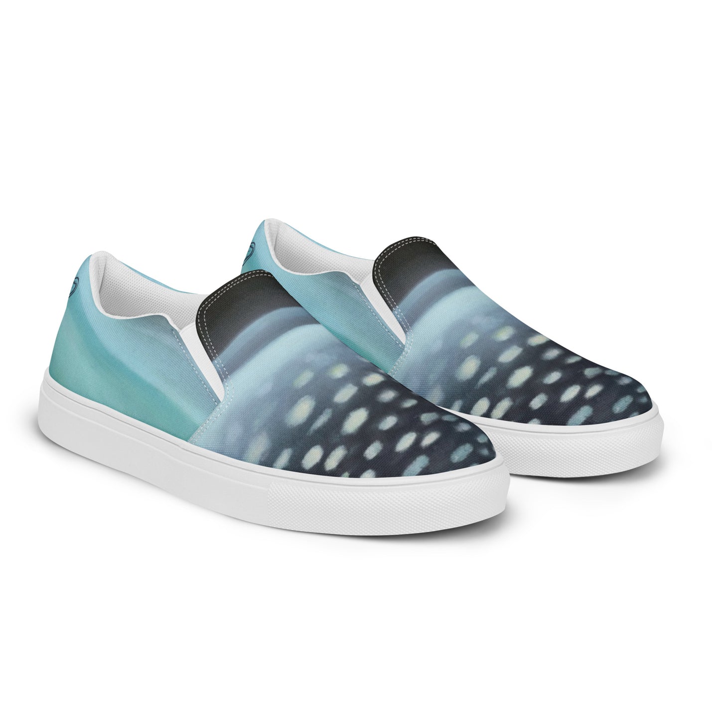 Men’s slip-on canvas shoes- "Whale Shark"