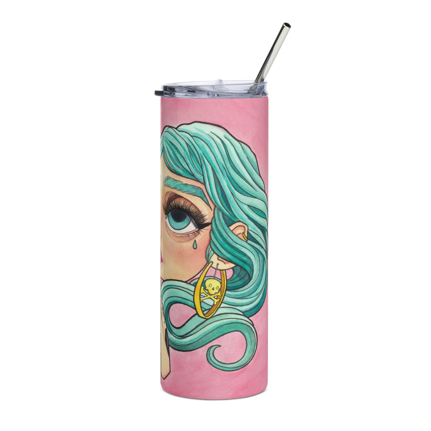 Stainless steel tumbler- "Cry Baby"