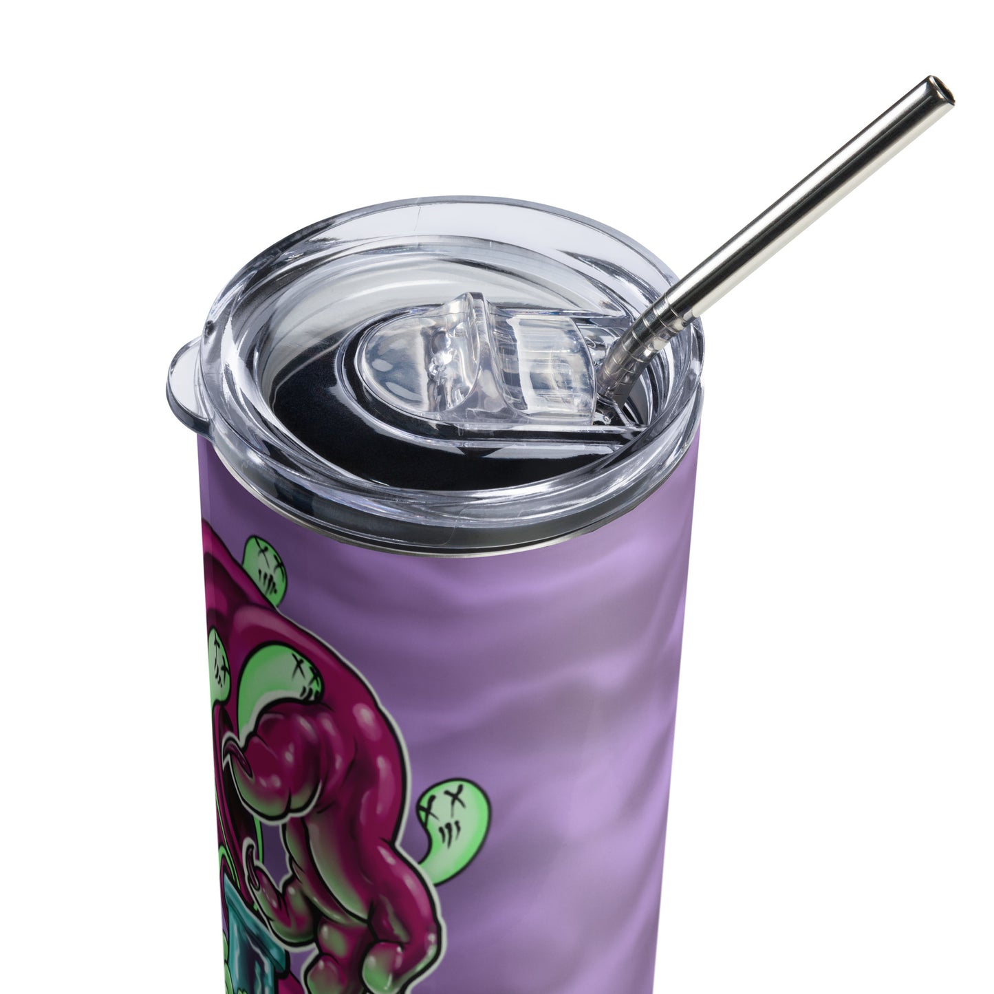 Stainless steel tumbler-"Toil & Trouble"