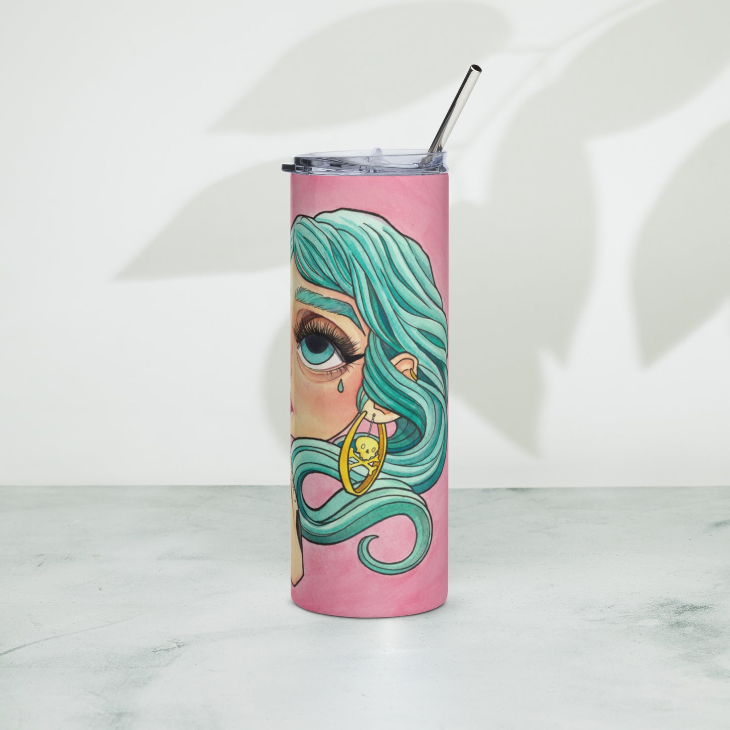 Stainless steel tumbler- "Cry Baby"