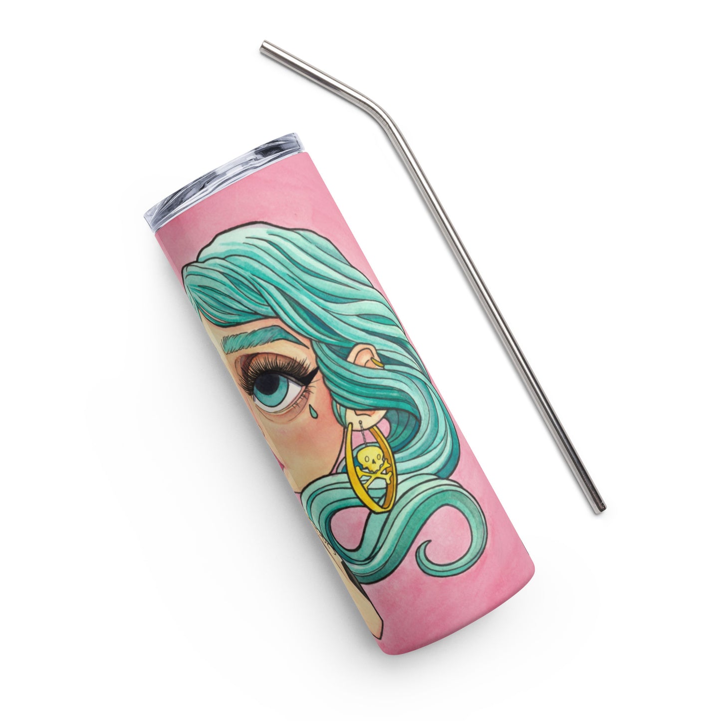 Stainless steel tumbler- "Cry Baby"