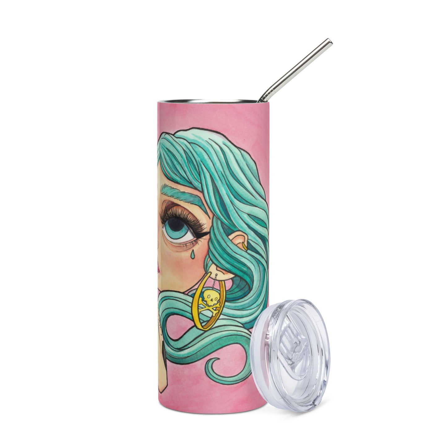 Stainless steel tumbler- "Cry Baby"