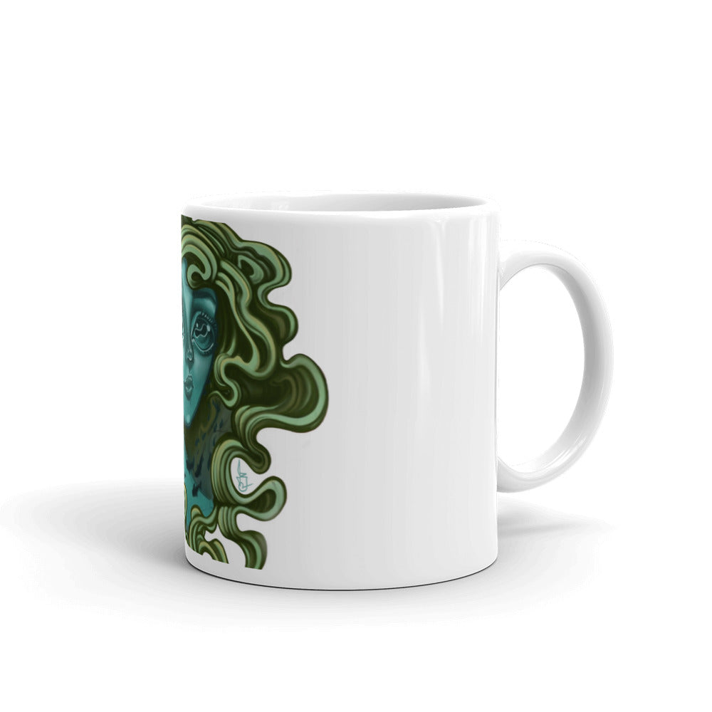 White glossy mug - Cardinal Signs (water)