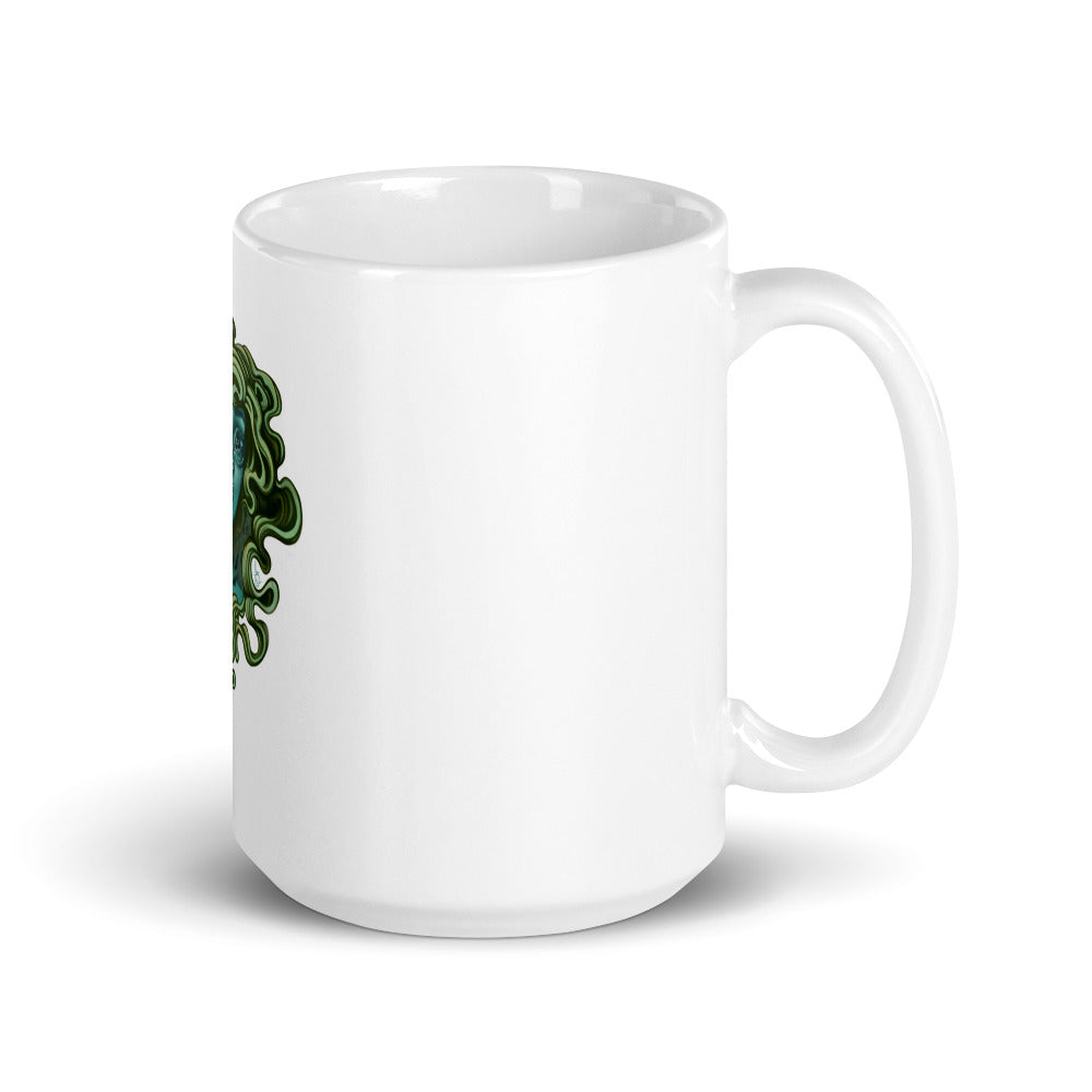 White glossy mug - Cardinal Signs (water)