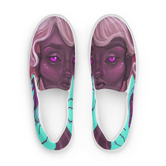 Women’s slip-on canvas shoes - "Medusa"