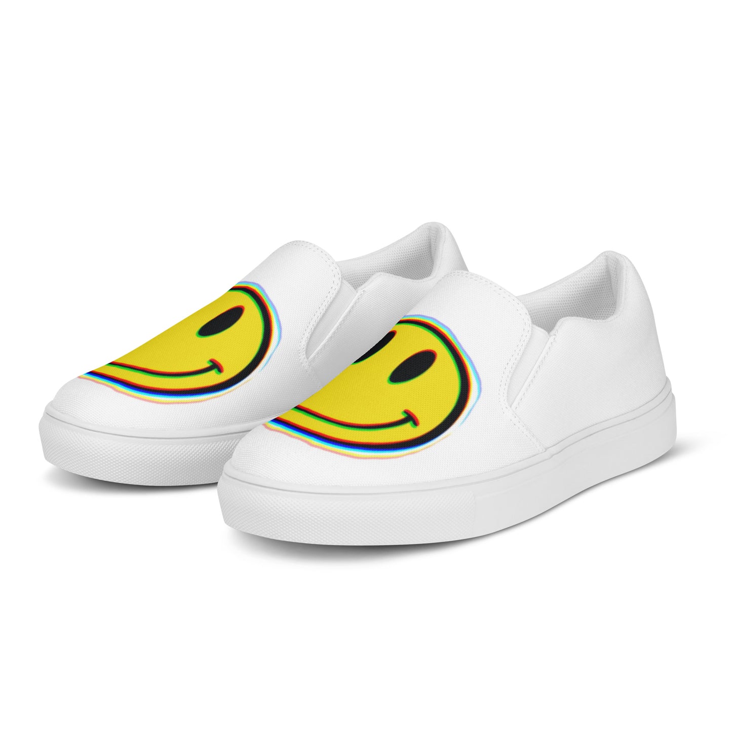 Women’s slip-on canvas shoes-"Have a Nice Day/ Dont Trip"