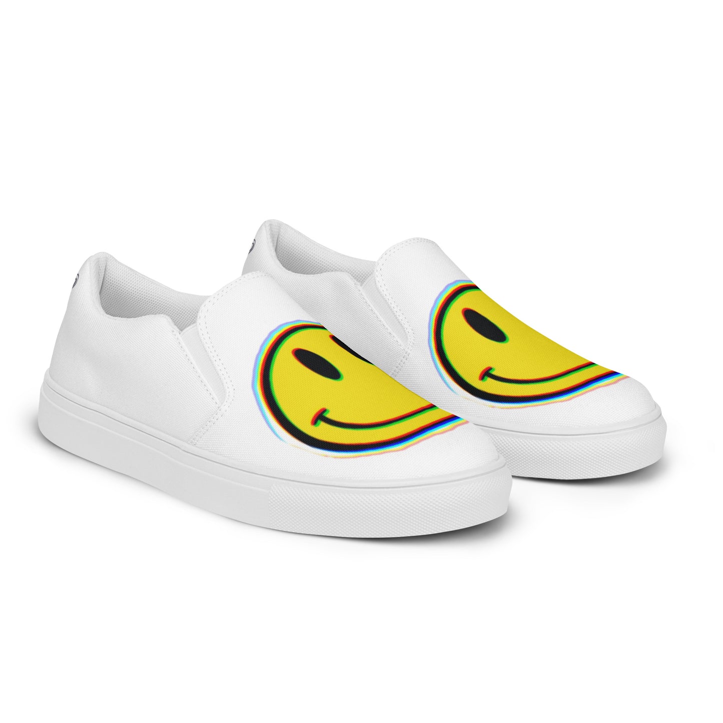 Women’s slip-on canvas shoes-"Have a Nice Day/ Dont Trip"